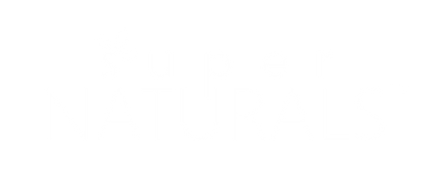Super Naturals official logo home for plant-based herbal supplements
