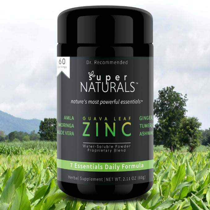 Organic Zinc Powder Supplement from Guava Leaf Extract | 100% All Natural | No chemicals, No Synthetics | 60 Day Supply